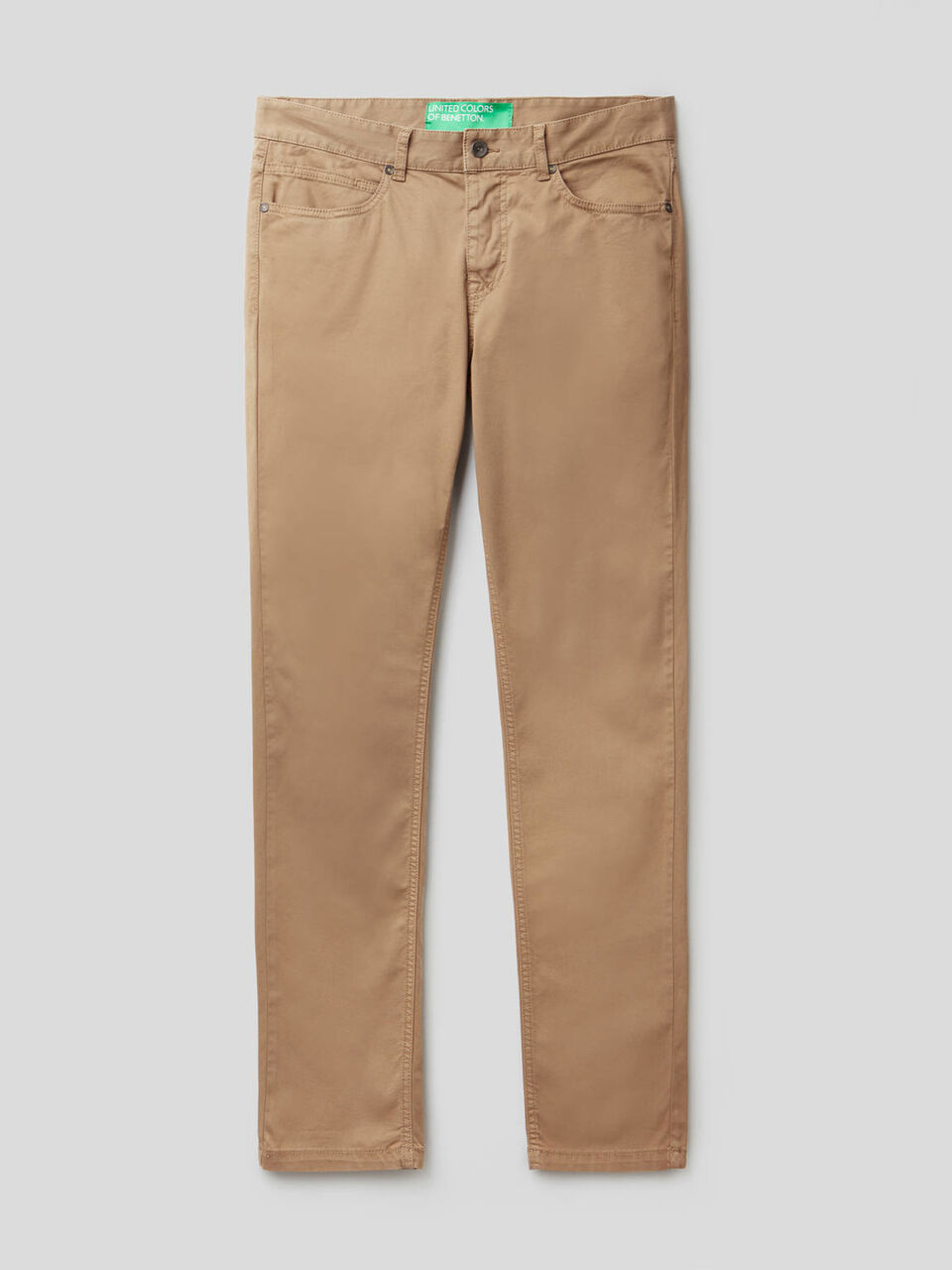 Five pocket slim fit trousers image number 1