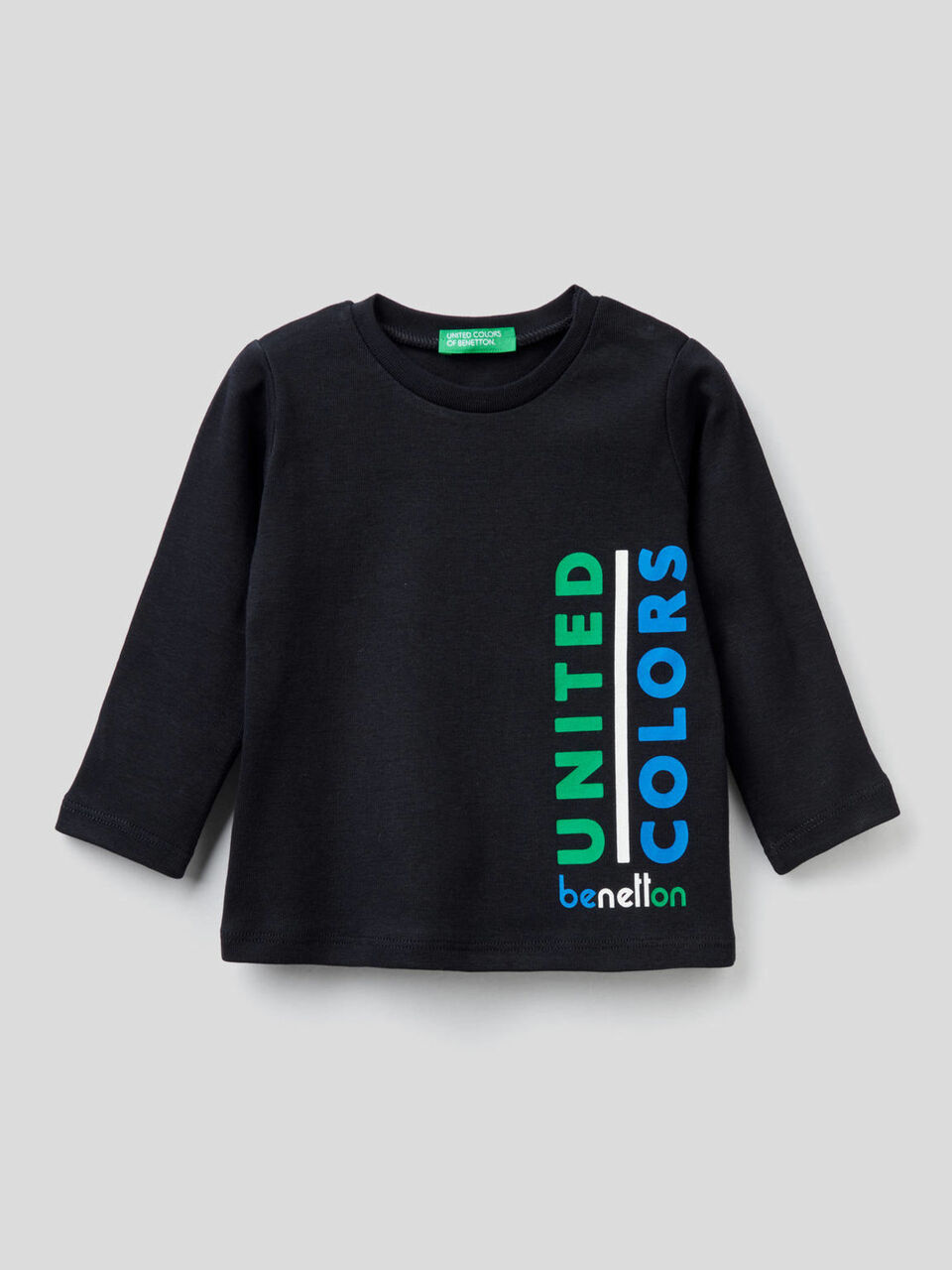 Long sleeve organic cotton t-shirt image number 1