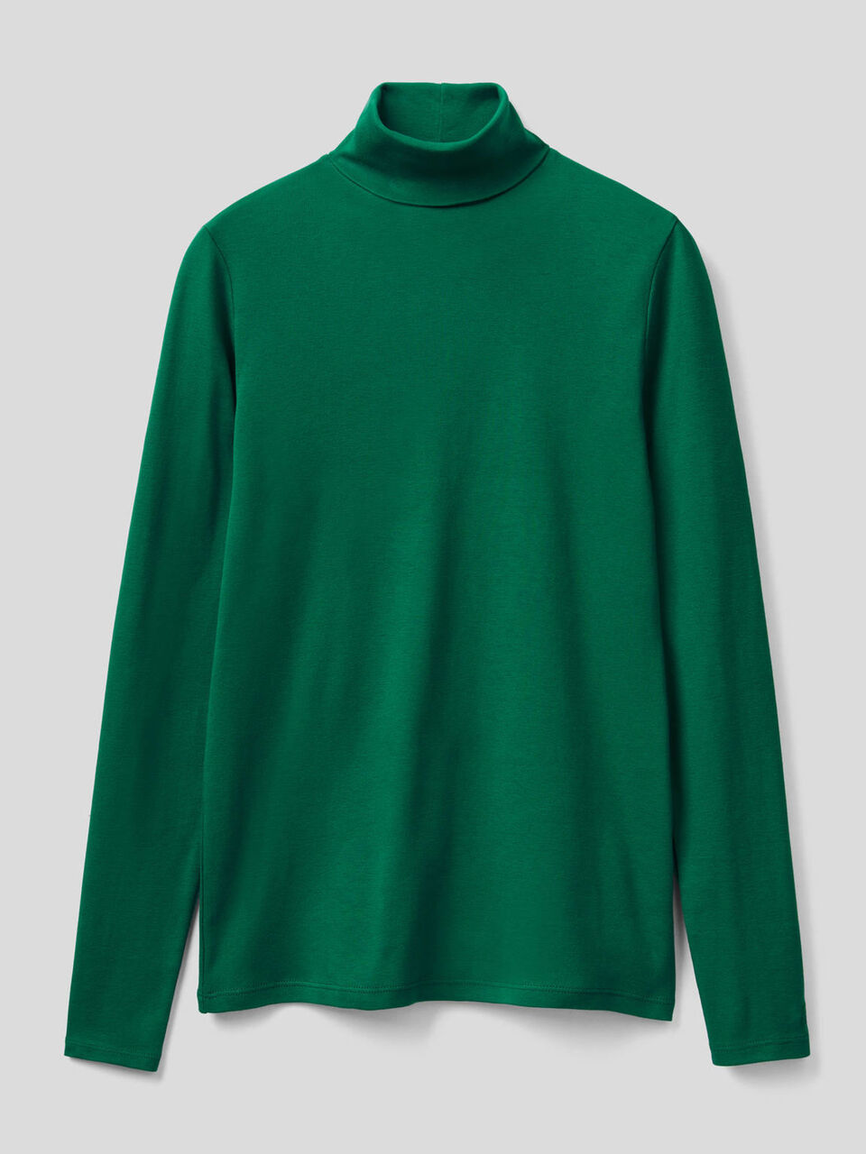 Long sleeve t-shirt with high neck image number 1