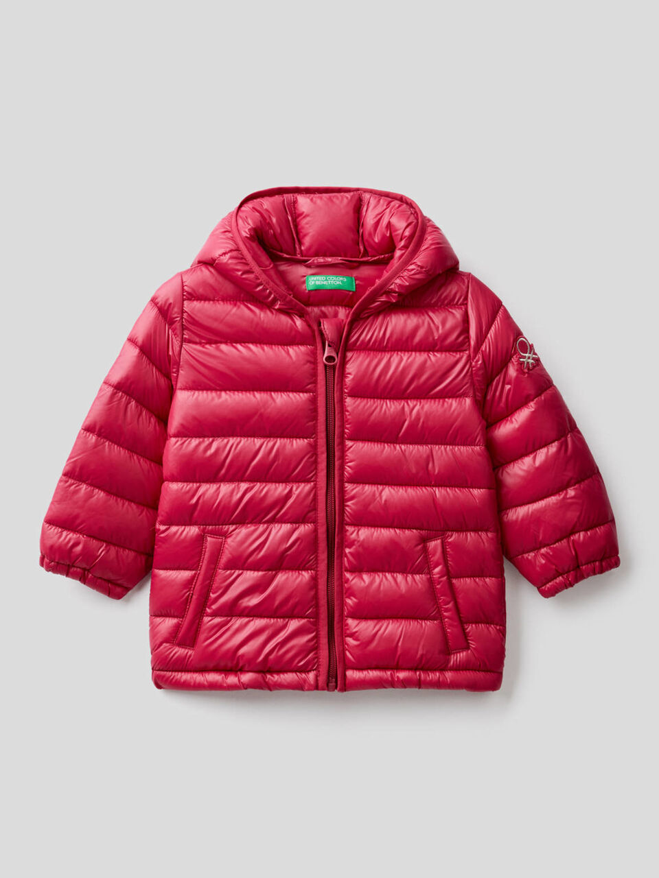 Padded jacket with hood image number 1