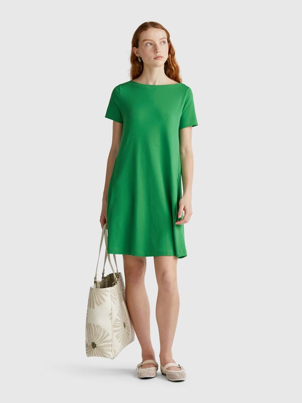 Short flared dress Women