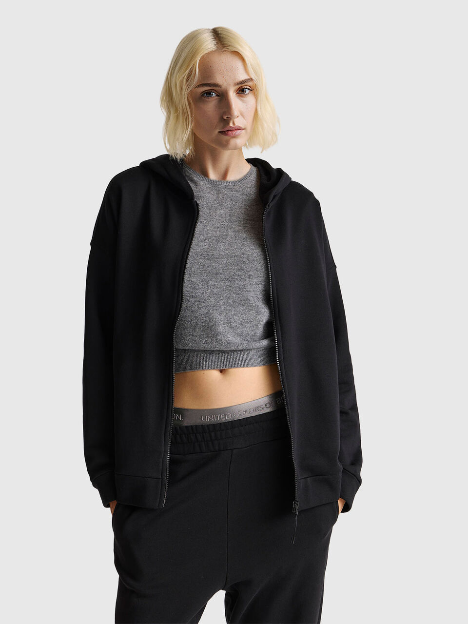 JACKET W/HOOD L/S Women image number null
