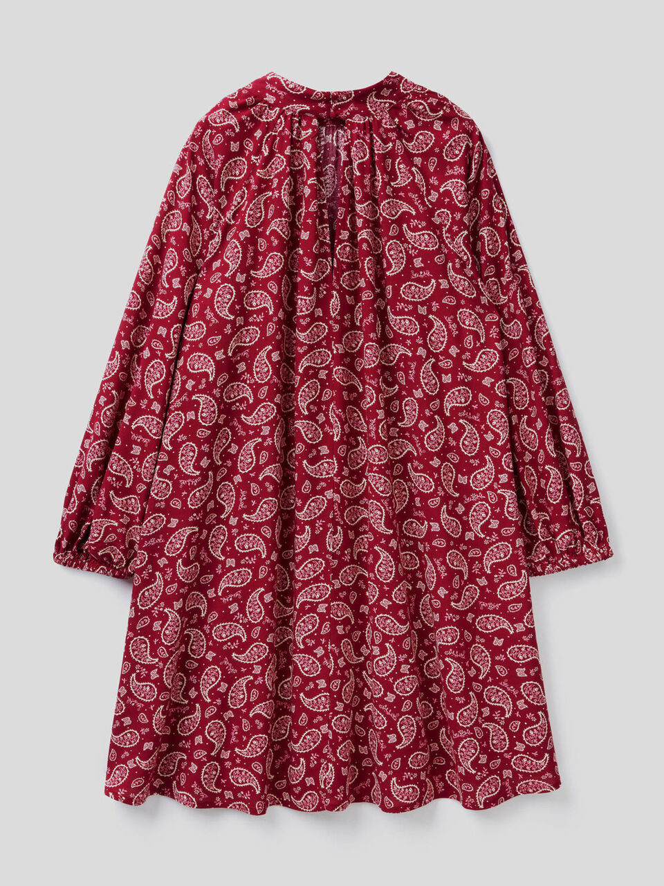 Patterned dress in sustainable viscose image number 2