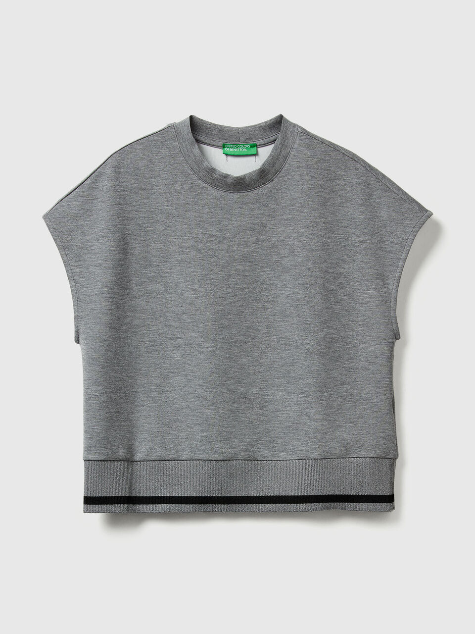 SLEEVELESS SWEATER Women image number 1