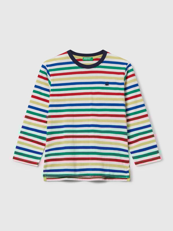 Long sleeve striped t-shirt Junior Boy