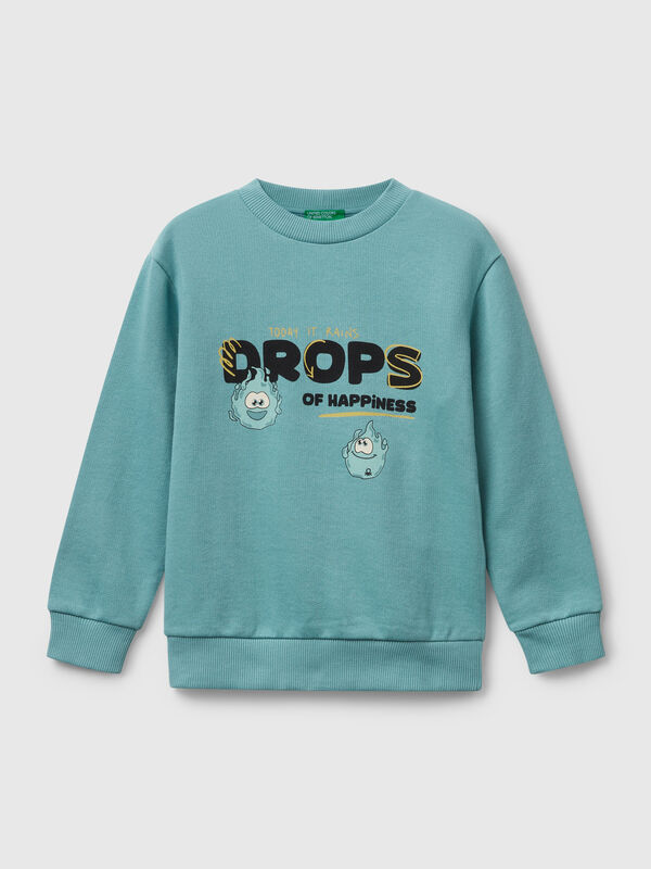 Long sleeve sweatshirt with print Junior Boy