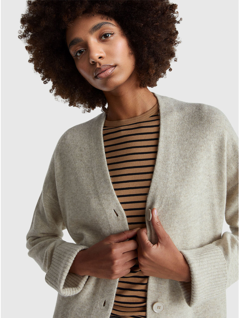 L/S CARDIGAN Women image number null