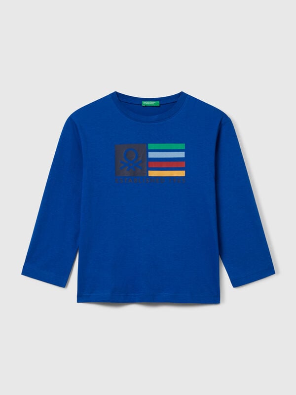 Long sleeve cotton t-shirt Junior Boy