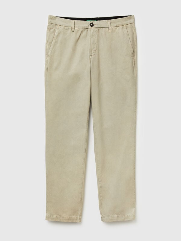 Slim fit chinos Men