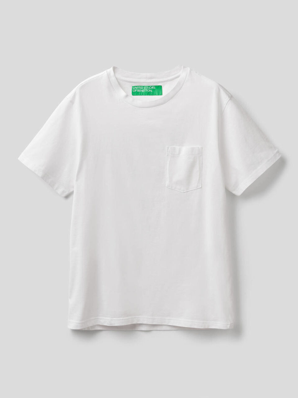 100% cotton t-shirt with pocket image number 1