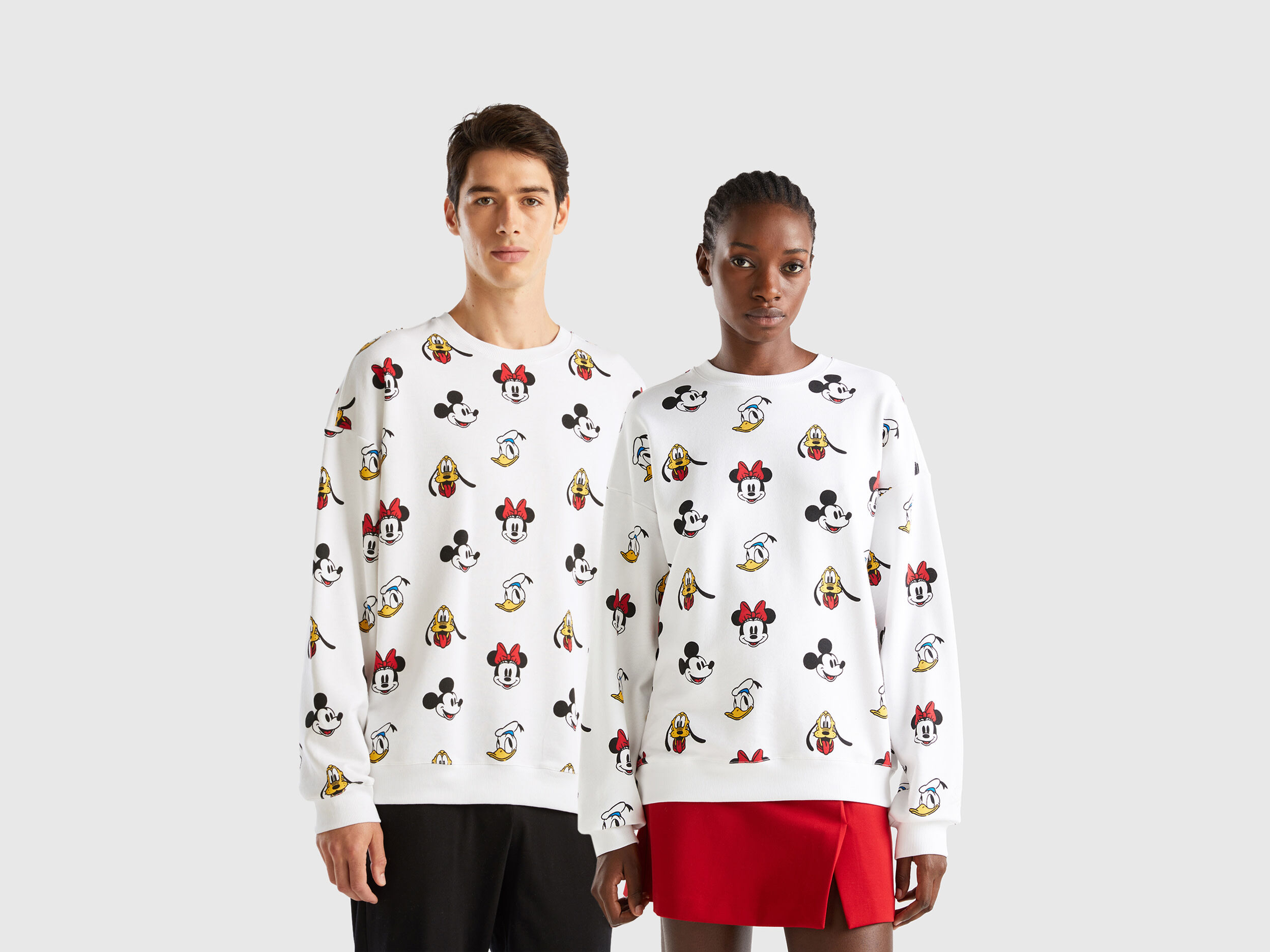 White mickey mouse jumper hot sale