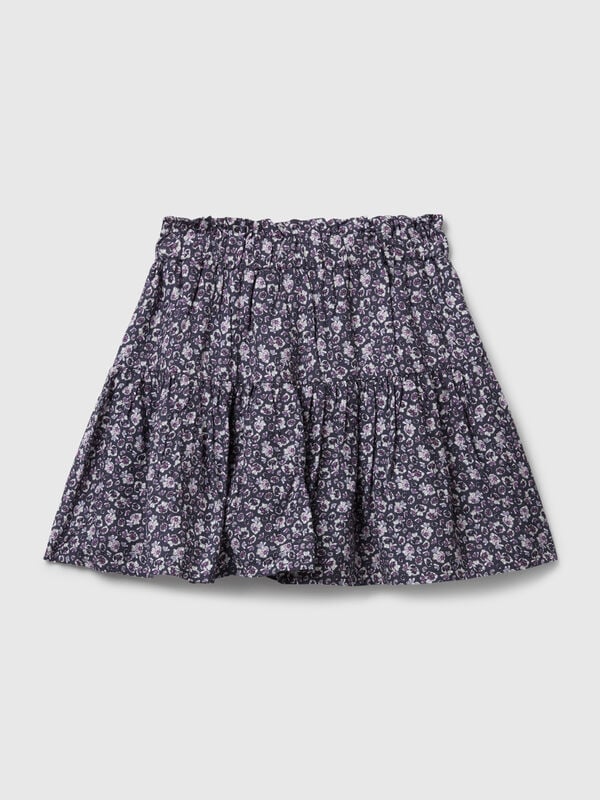 Floral flowy mini skirt Junior Girl
