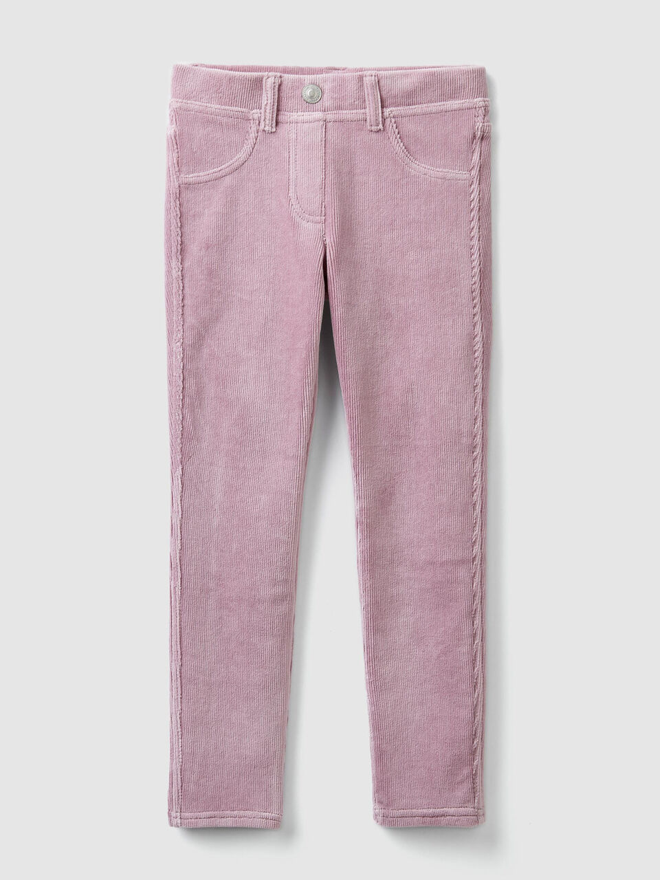Super skinny chenille trousers image number 1