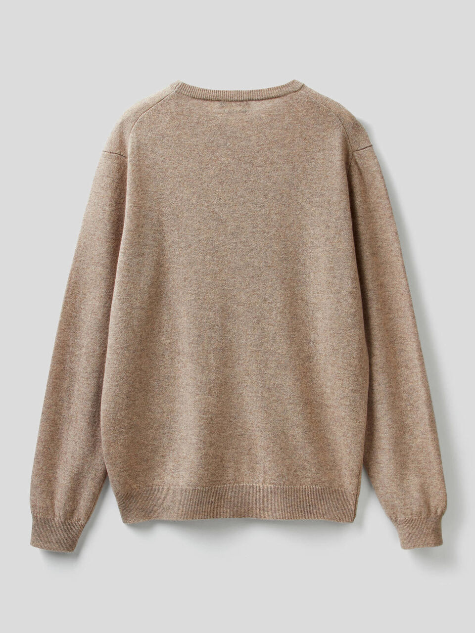 Crew neck sweater in pure virgin wool image number 2