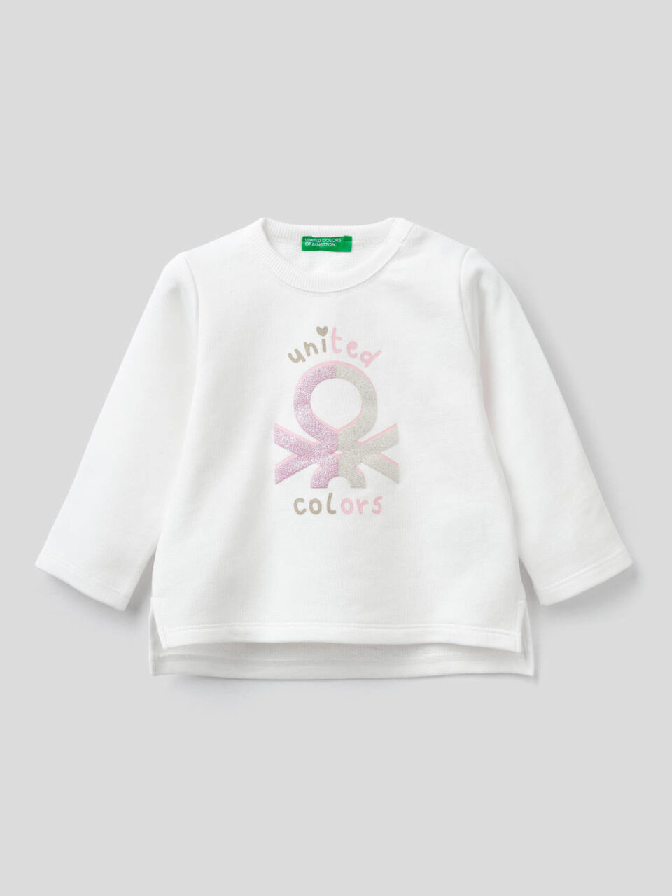 Sweatshirt in organic cotton image number 1