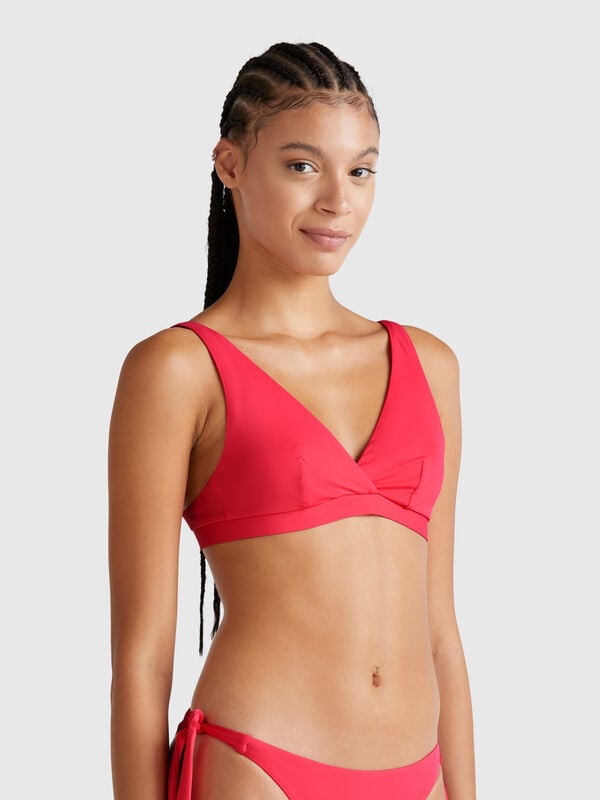 Bikini top in ECONYL® Women