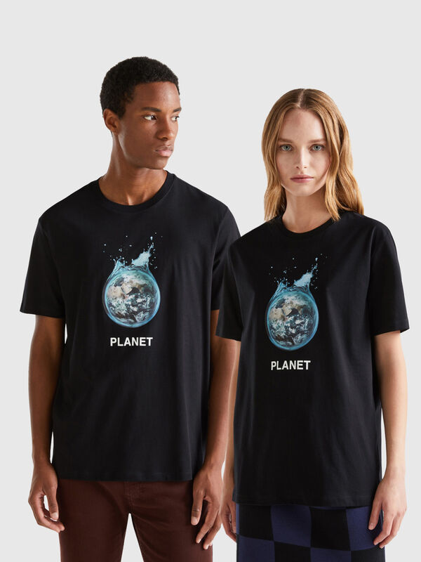 T-shirt in pure organic cotton