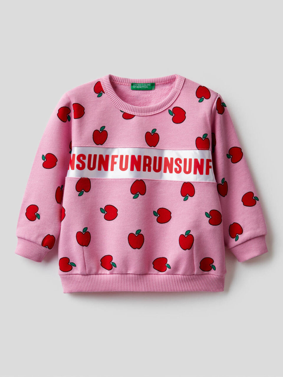 Pure cotton printed sweatshirt image number 1