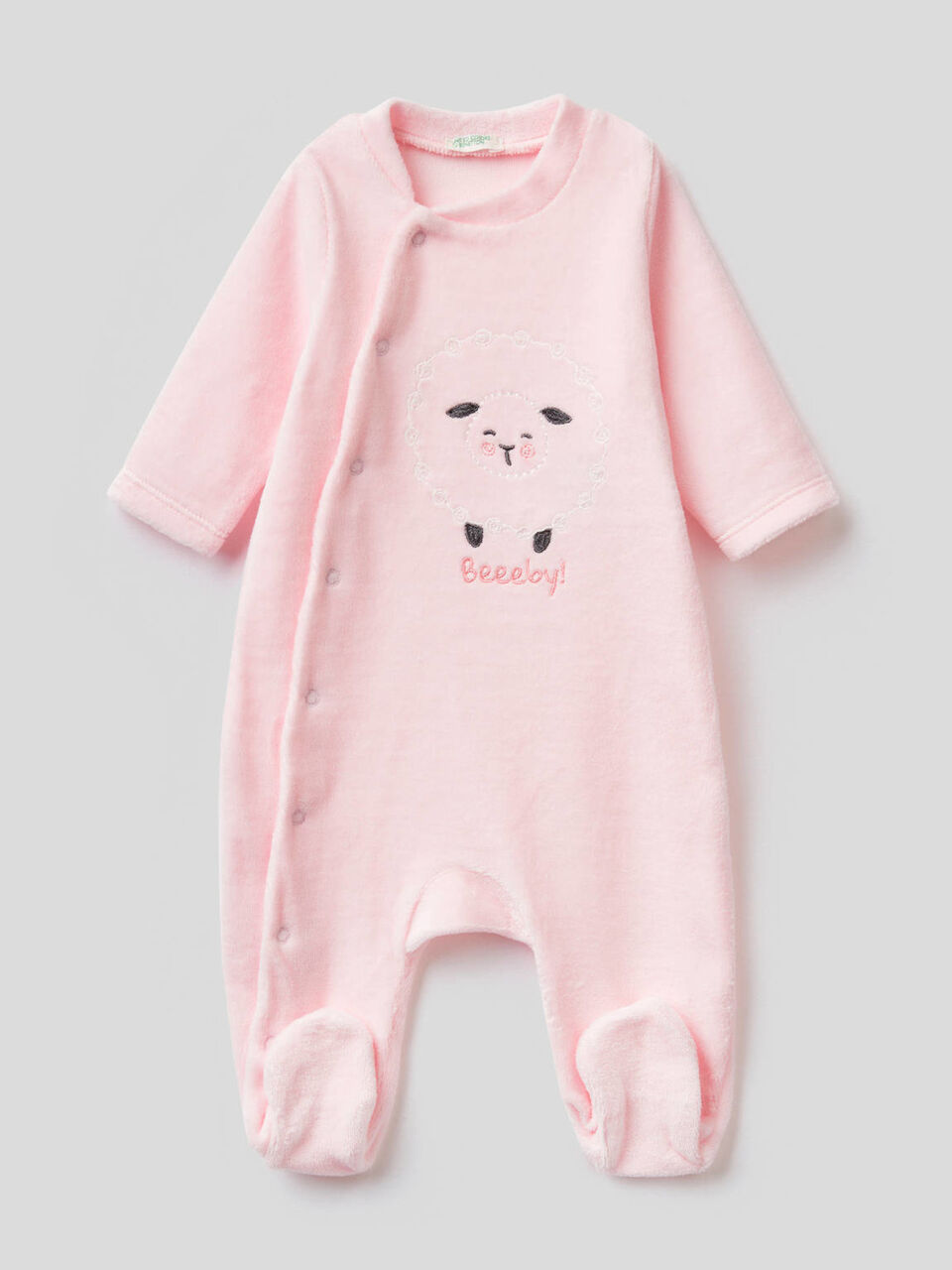 Onesie in cotton blend chenille image number 1