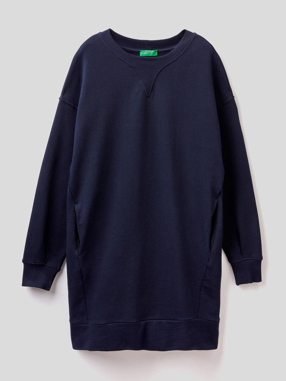Dress in 100% sweat cotton image number 1