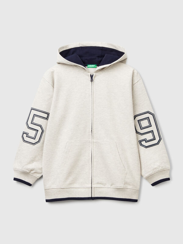 Sweatshirt with rubbery print Junior Boy