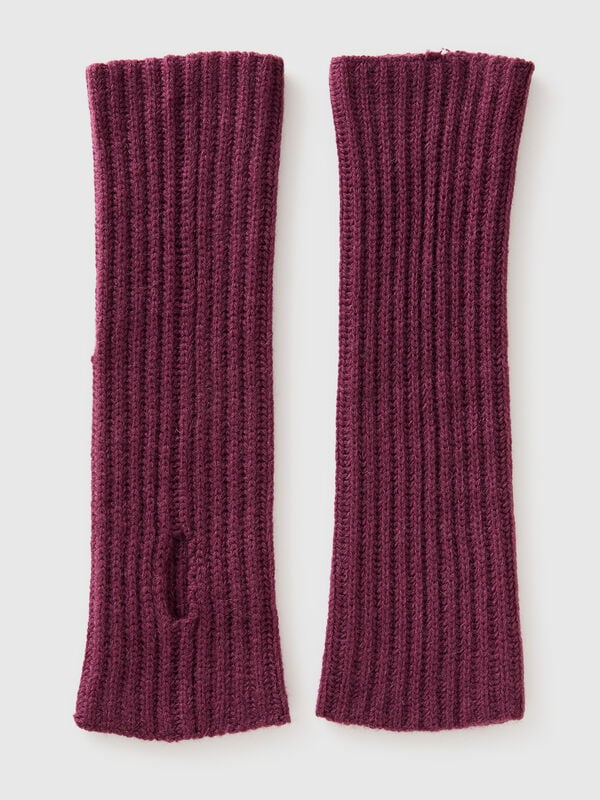 Wool blend sleeves Women