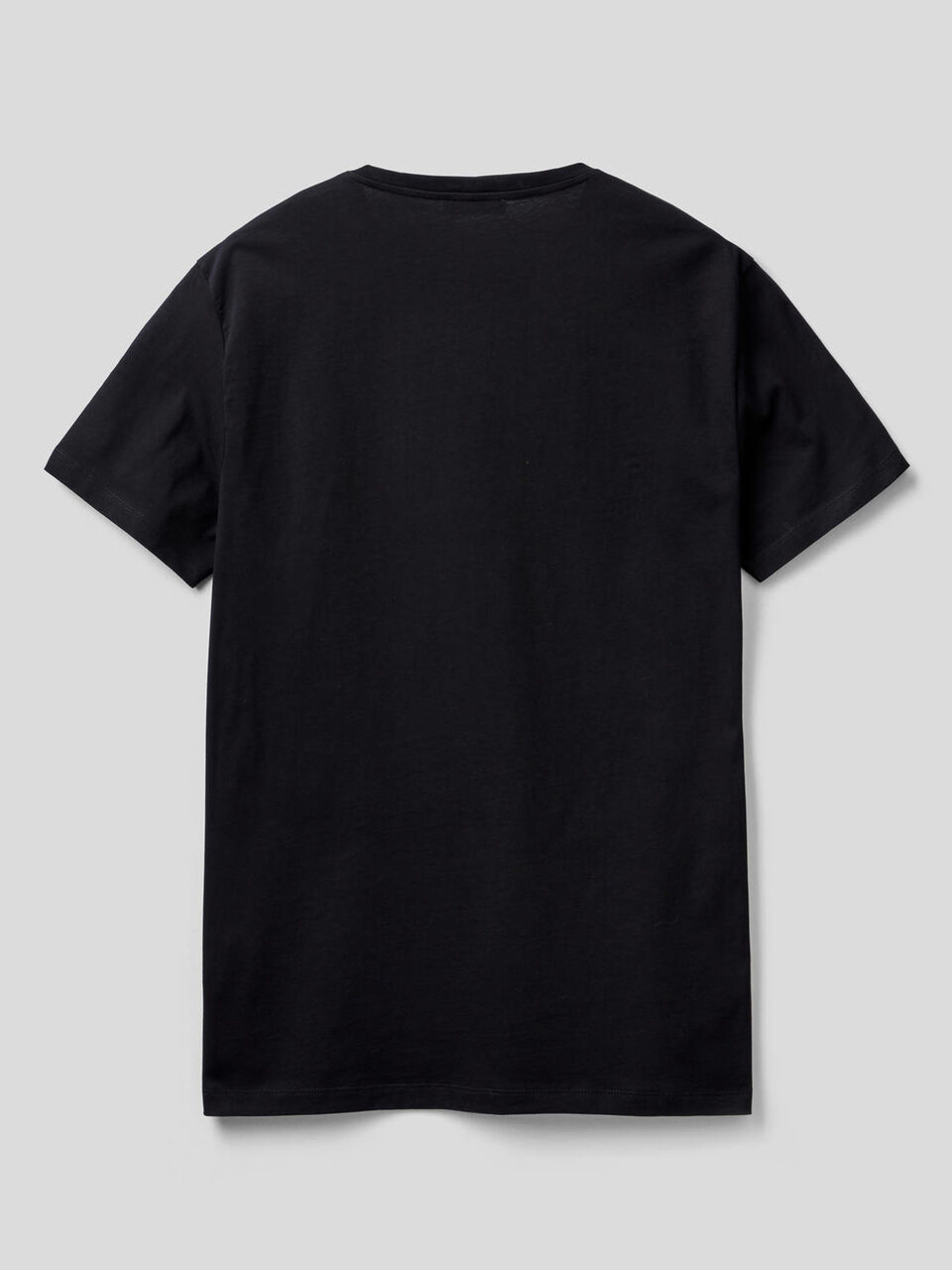 Short sleeve t-shirt with logo print image number 1