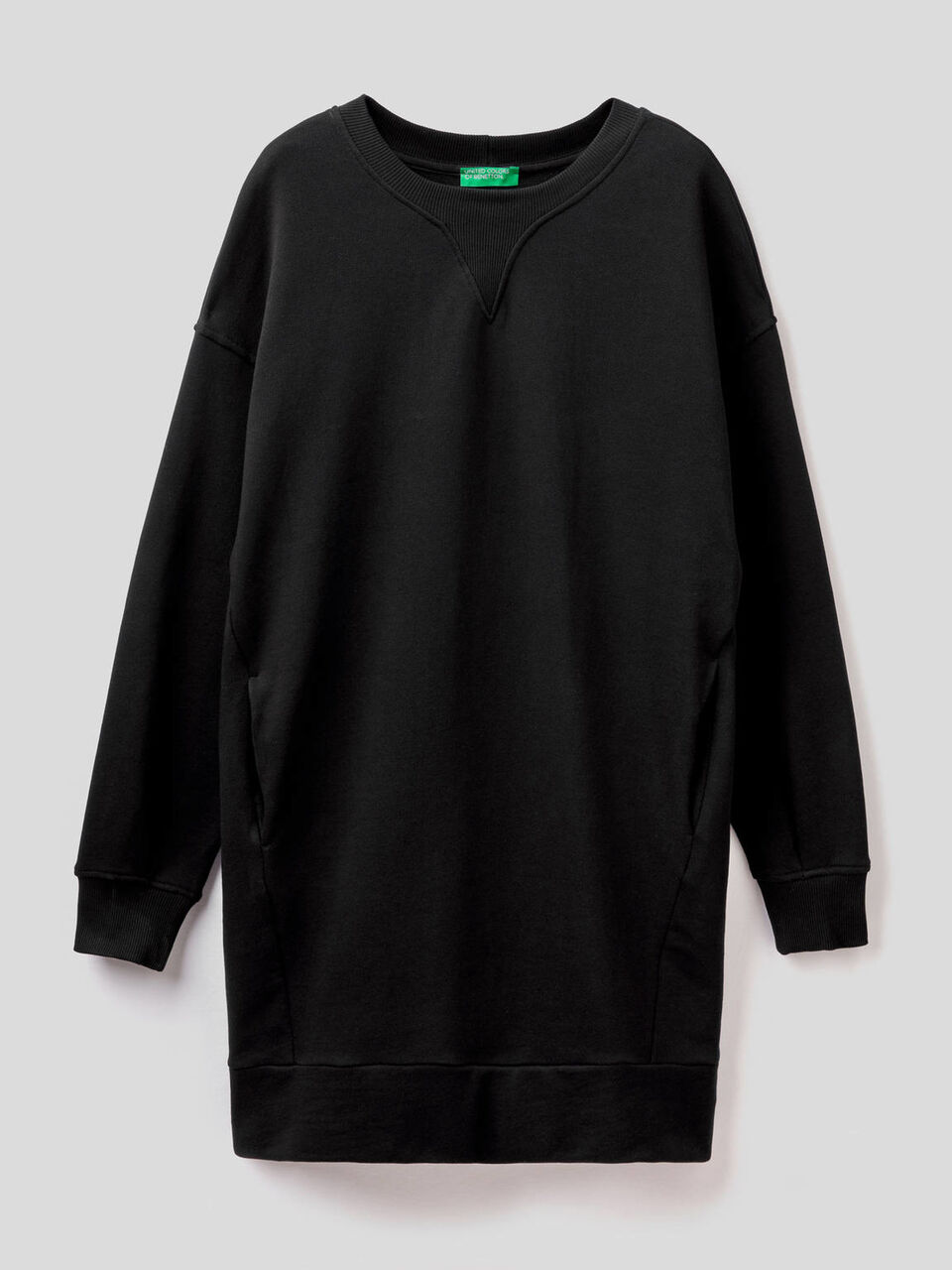 Dress in 100% sweat cotton image number 1