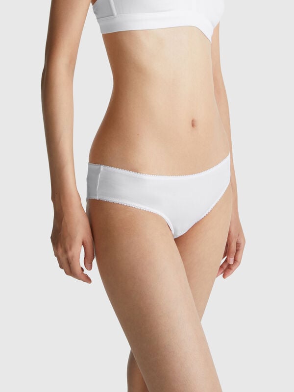 Basic stretch cotton underwear Women