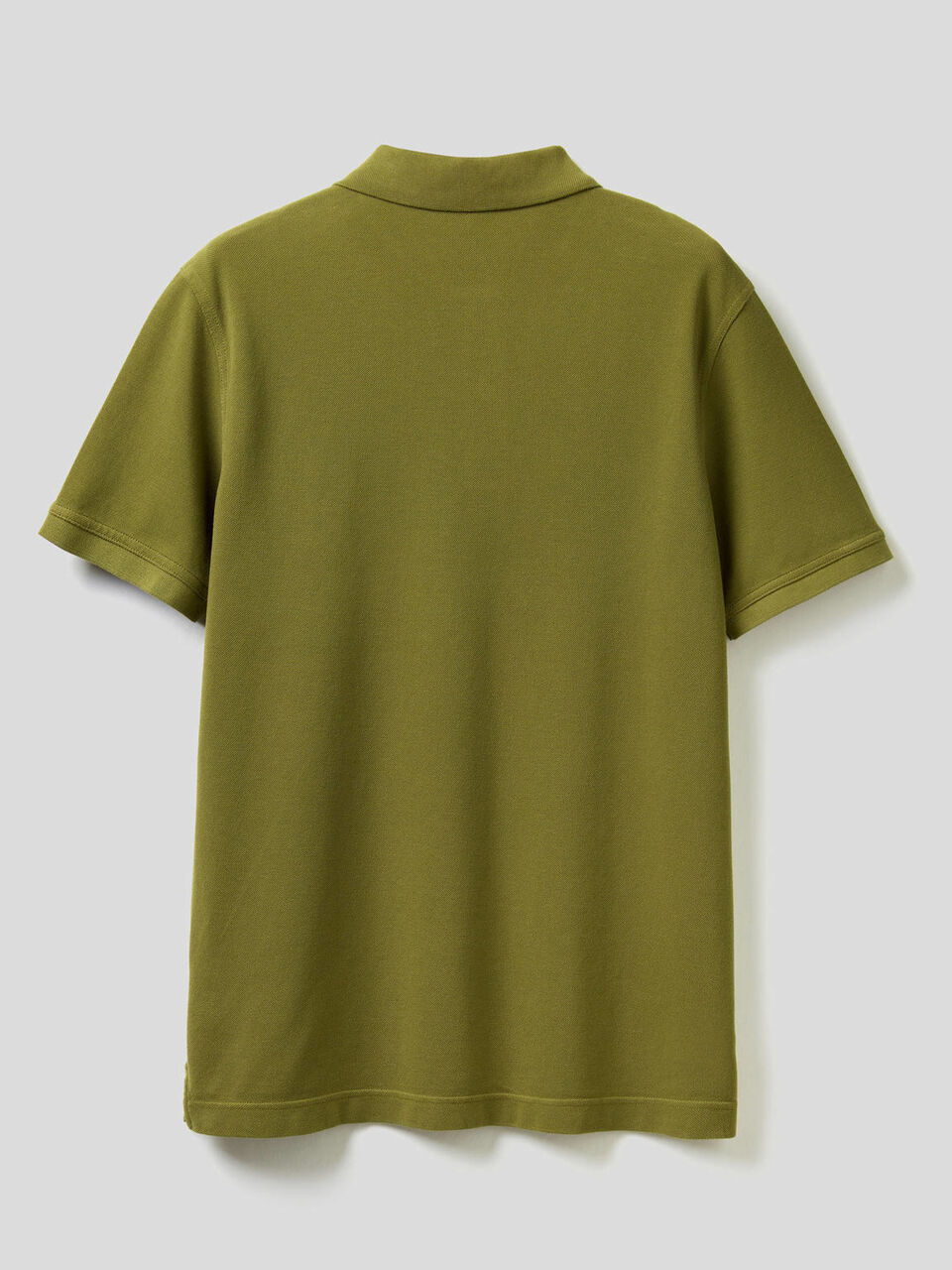 Short sleeve polo in 100% cotton image number 2