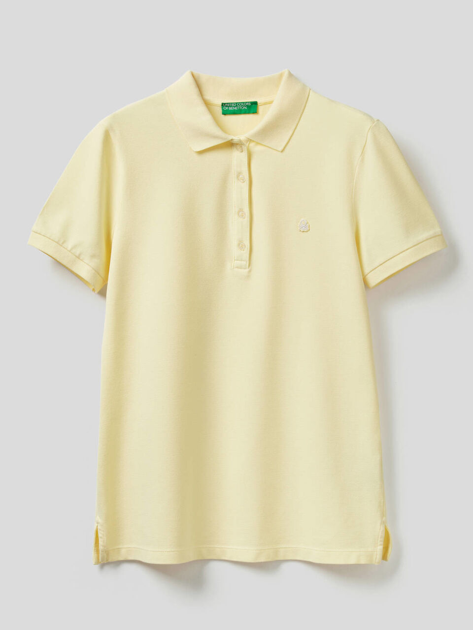 Stretch cotton polo image number null