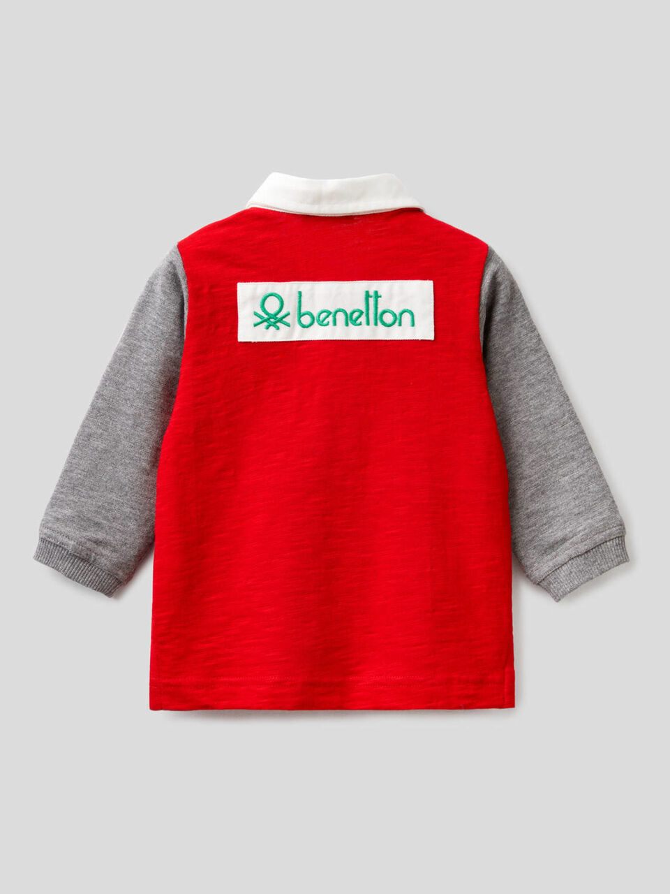 Rugby polo in 100% cotton image number 2