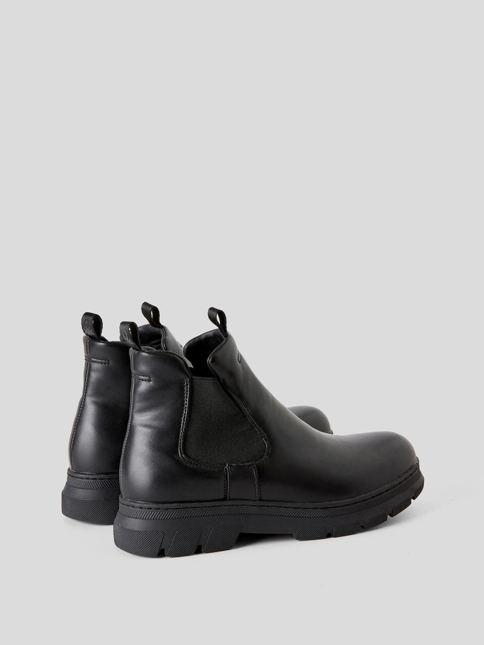Ankle boots with lug sole image number 2
