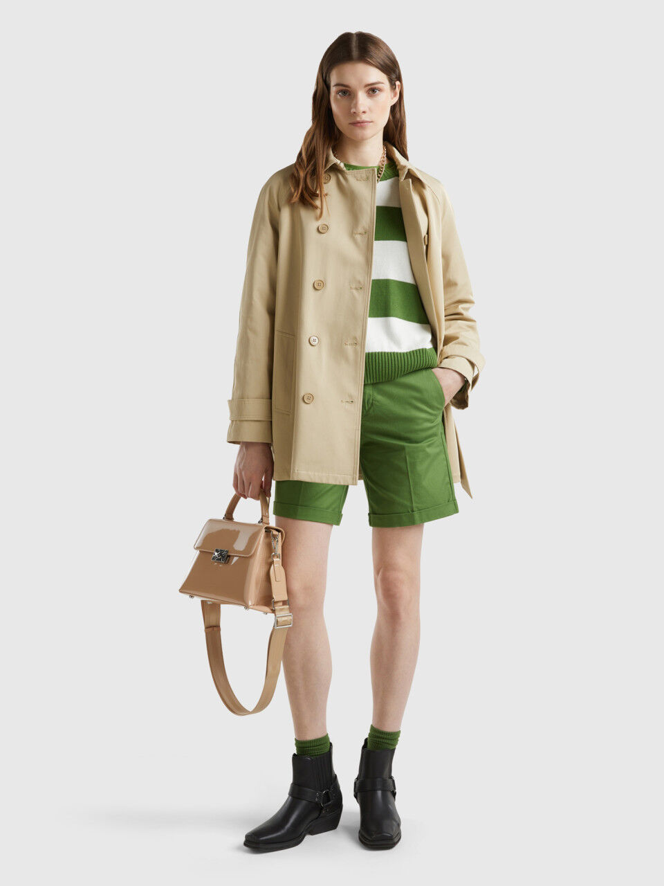 Short trench cheap coat womens