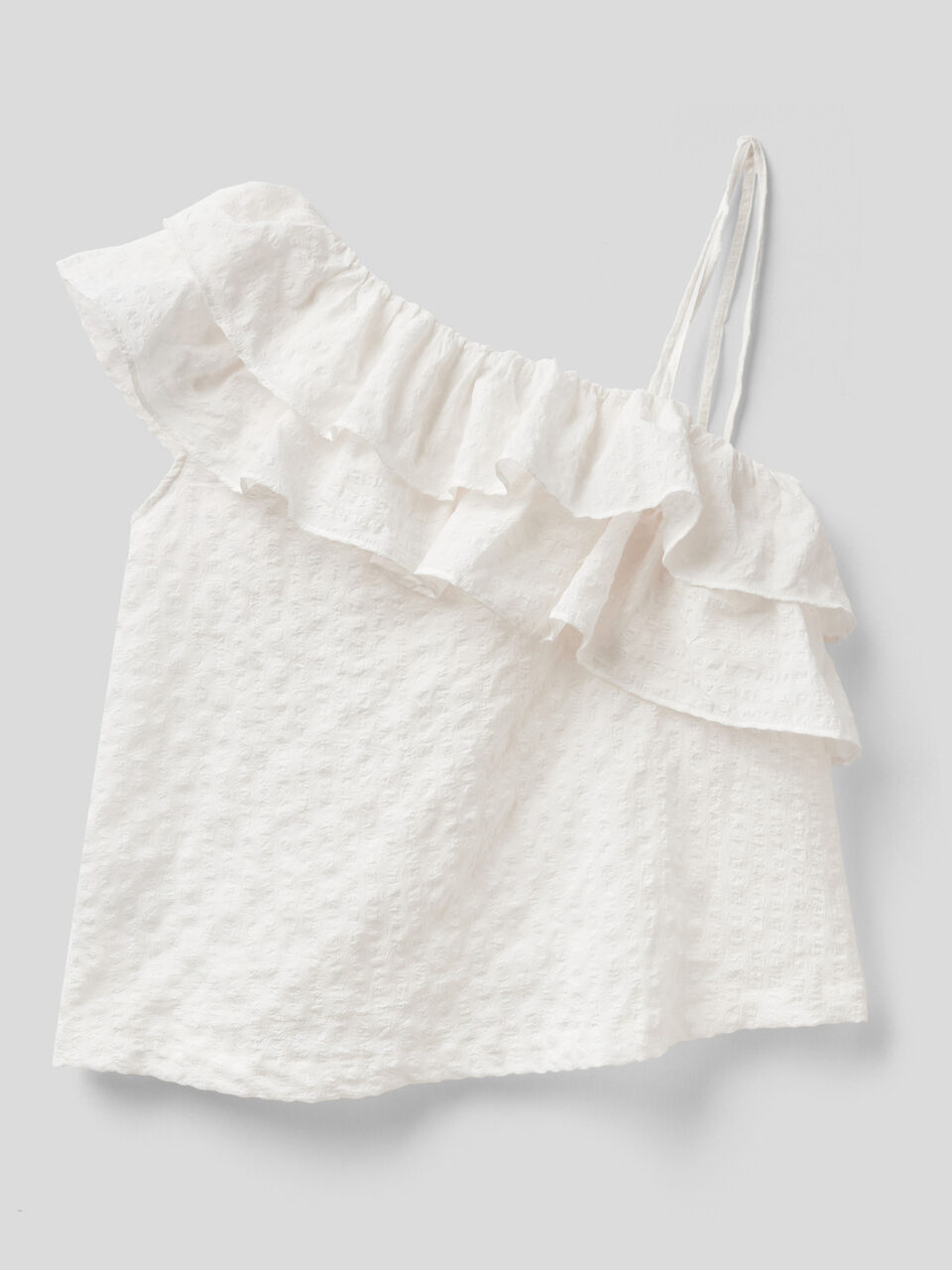 Top with double flounce image number 2