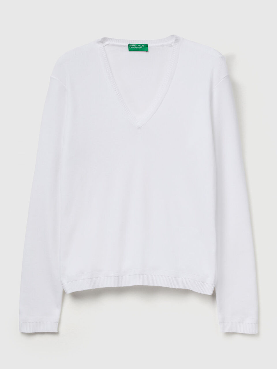 V NECK SWEATER L/S Women image number null