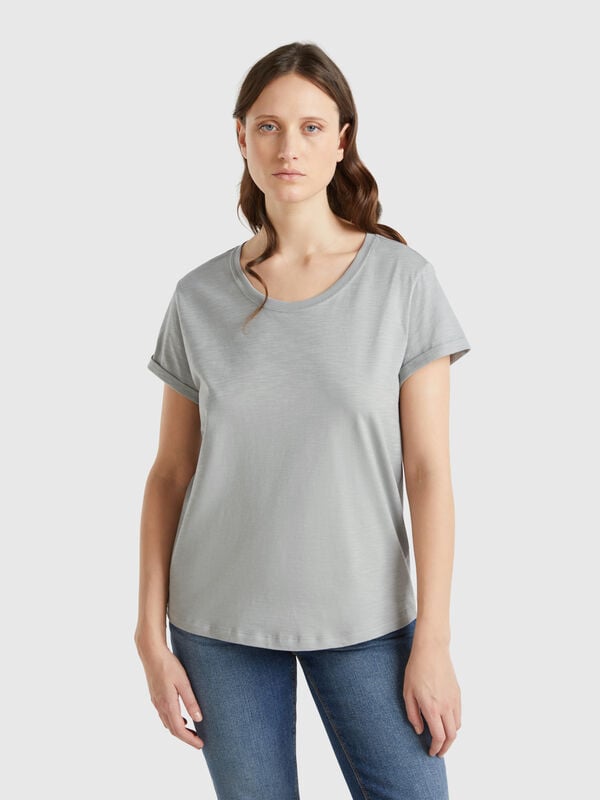Short sleeve t-shirt lightweight cotton Women