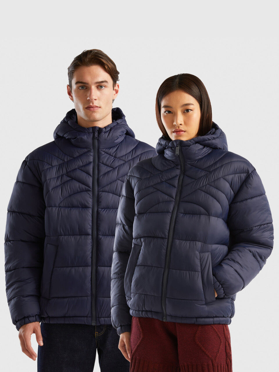 United colors of benetton down jacket store