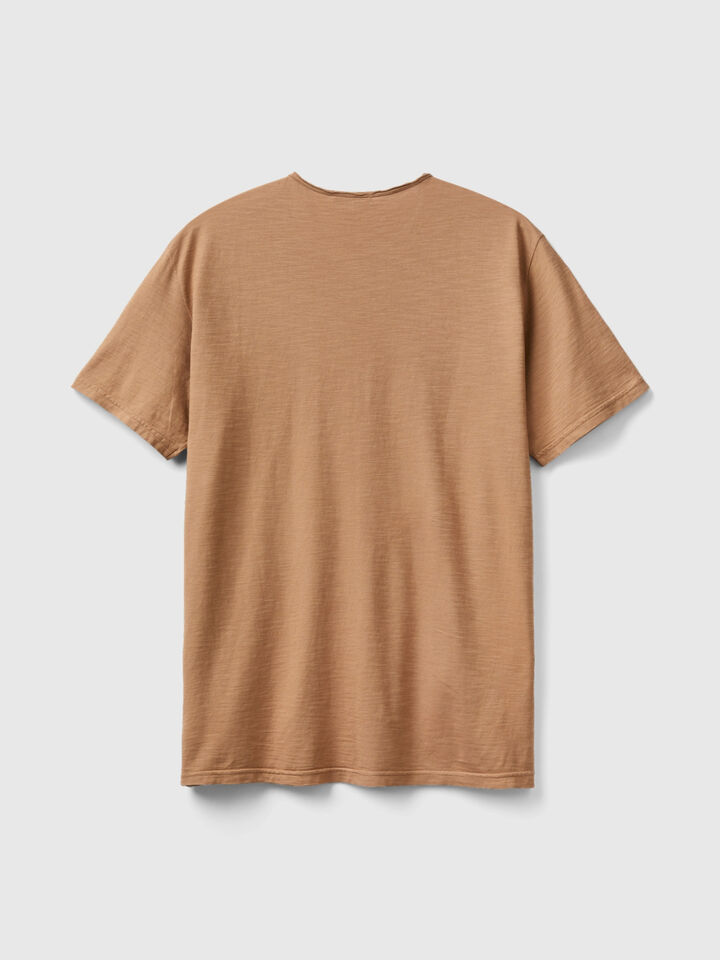 Slub cotton t-shirt image number 2