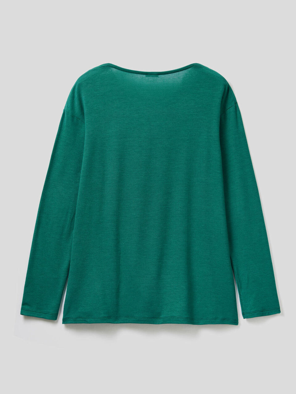 T-shirt with lace detail image number 2
