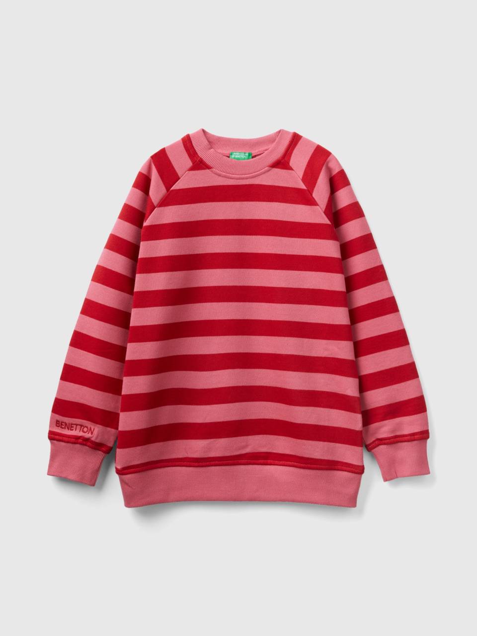 Striped sweatshirt deals