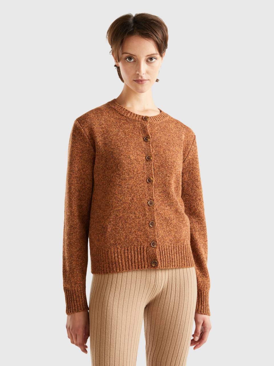 Benetton deals wool cardigan
